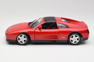 Ferrari 348 TS Punane Maisto 1:18 52119 Metall - pilt 4/8