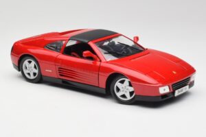 Ferrari 348 TS Punane Maisto 1:18 52119 Metall - pilt 6/8