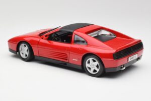 Ferrari 348 TS Punane Maisto 1:18 52119 Metall - pilt 7/8