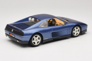 Ferrari 348tb Tumesinine Metallik Bburago 1:18 3039-B1 Metall - pilt 3/8