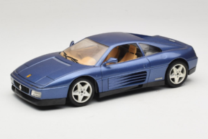 Ferrari 348tb Tumesinine Metallik Bburago 1:18 3039-B1 Metall