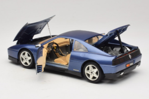 Ferrari 348tb Tumesinine Metallik Bburago 1:18 3039-B1 Metall - pilt 5/8