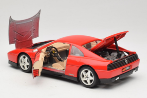 Ferrari 348tb Punane Bburago 1:18 3039-R1 Metall - pilt 5/8