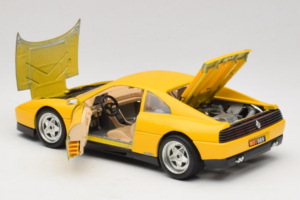Ferrari 348 TB Kollane Replacement Box Bburago 1:18 3039-R2 Metall - pilt 5/8