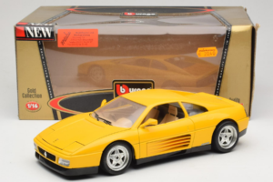 Ferrari 348 TB Kollane Replacement Box Bburago 1:18 3039-R2 Metall - pilt 8/8