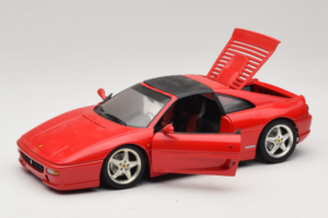 Ferrari F355 GTS Punane UT Models 1:18 22111 Metall - pilt 2/8