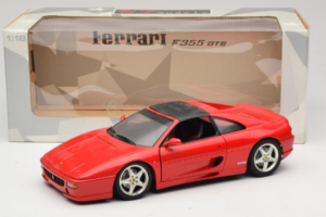 Ferrari F355 GTS Punane UT Models 1:18 22111 Metall - pilt 8/8