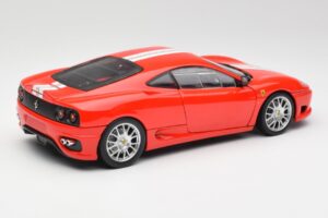 Ferrari 360 Challenge Stradale Punane Hot Wheels 1:18 C0407 Metall - pilt 3/8