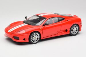 Ferrari 360 Challenge Stradale Punane Hot Wheels 1:18 C0407 Metall
