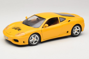 Ferrari 360 Modena 25 Jahre FMC Kollane Bburago 1:18 3358-Y1 Metall