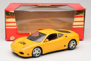 Ferrari 360 Modena 25 Jahre FMC Kollane Bburago 1:18 3358-Y1 Metall - pilt 8/8