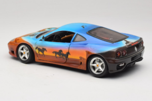 Ferrari 360 Modena Bracio Gotz Running Horses Livery Bburago 1:18 3358-B1 Metall - pilt 7/8