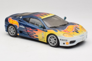 Ferrari 360 Modena Challenge #5 Hot Wheels Purple Fire Livery 1999 Bburago 1:18 29619 Metall - pilt 6/8