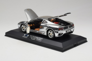 Ferrari 360 Modena Chrome Silver Piiratud Väljaanne Exclusive Cars 1:18 EC004 Metall - pilt 5/9