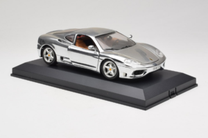 Ferrari 360 Modena Chrome Silver Piiratud Väljaanne Exclusive Cars 1:18 EC004 Metall - pilt 6/9