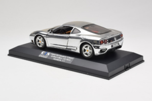 Ferrari 360 Modena Chrome Silver Piiratud Väljaanne Exclusive Cars 1:18 EC004 Metall - pilt 7/9
