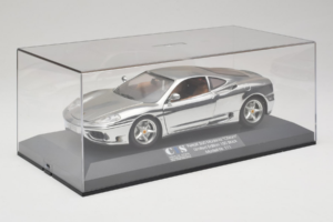 Ferrari 360 Modena Chrome Silver Piiratud Väljaanne Exclusive Cars 1:18 EC004 Metall - pilt 8/9
