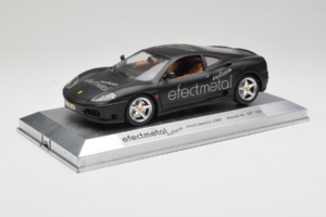 Ferrari 360 Modena Efecmetal Must Matt Piiratud Väljaanne Exclusive Cars 1:18 EC003 Metall - pilt 2/8