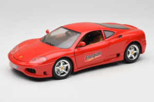 Ferrari 360 Modena Energizer Punane Bburago 1:18 3358-P3 Metall