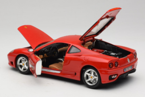 Ferrari 360 Modena Energizer Punane Bburago 1:18 3358-P3 Metall - pilt 5/8