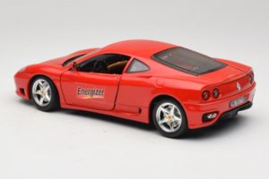 Ferrari 360 Modena Energizer Punane Bburago 1:18 3358-P3 Metall - pilt 7/8