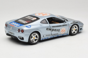 Ferrari 360 Modena Expert #1 Hõbedane Bburago 1:18 3348-S1 Metall - pilt 3/8