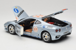 Ferrari 360 Modena Expert #1 Hõbedane Bburago 1:18 3348-S1 Metall - pilt 5/8