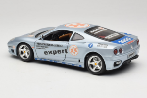 Ferrari 360 Modena Expert #1 Hõbedane Bburago 1:18 3348-S1 Metall - pilt 7/8