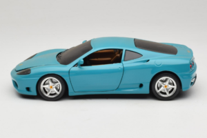 Ferrari 360 Modena Migros Piiratud Väljaanne 333 tk Sinine Bburago 1:18 3358-G1 Metall - pilt 4/8