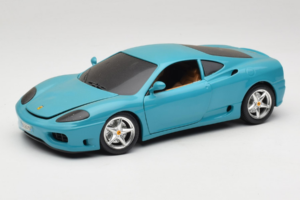 Ferrari 360 Modena Migros Piiratud Väljaanne 333 tk Sinine Bburago 1:18 3358-G1 Metall