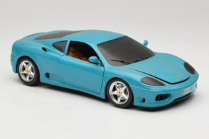 Ferrari 360 Modena Migros Piiratud Väljaanne 333 tk Sinine Bburago 1:18 3358-G1 Metall - pilt 6/8