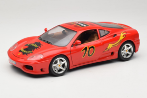 Ferrari 360 Modena #10 5 Jahre IG Bburago Punane Bburago 1:18 3358-P2 Metall