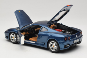 Ferrari 360 Modena #15 Piiratud Väljaanne Sinine Metallic Bburago 1:18 3358-F1 Metall - pilt 5/8