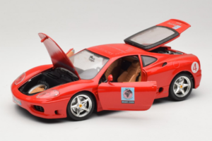 Ferrari 360 Modena Bevro International #4 Piiratud Väljaanne 111 tk Punane Bburago 1:18 3358-P1 Metall - pilt 2/8