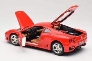 Ferrari 360 Modena Punane Bburago 1:18 3358 Metall - pilt 5/8