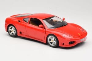 Ferrari 360 Modena Punane Bburago 1:18 3358 Metall - pilt 6/8