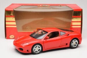 Ferrari 360 Modena Punane Bburago 1:18 3358 Metall - pilt 8/8