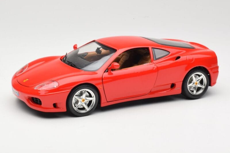 Ferrari 360 Modena Punane Bburago 1:18 3358 Metall