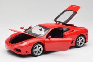 Ferrari 360 Modena Punane Hot Wheels 1:18 25736 Metall - pilt 2/8