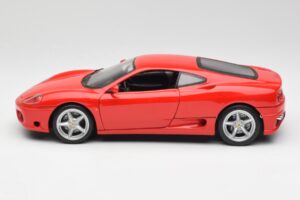 Ferrari 360 Modena Punane Hot Wheels 1:18 25736 Metall - pilt 4/8