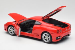 Ferrari 360 Modena Punane Hot Wheels 1:18 25736 Metall - pilt 5/8