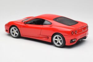Ferrari 360 Modena Punane Hot Wheels 1:18 25736 Metall - pilt 7/8