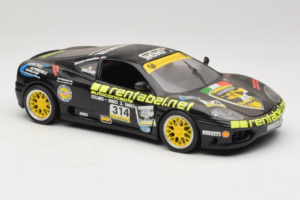 Ferrari 360 Modena Rentabel #314 Gagliardi Must Bburago 1:18 3378-B1 Metall - pilt 6/8