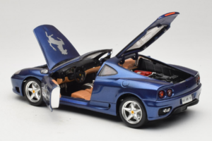 Ferrari 360 Modena Targa Piiratud Väljaanne 333 tk Lilla Metallic Bburago 1:18 3348-F1 Metall - pilt 5/8