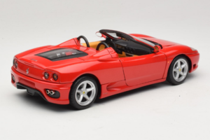 Ferrari 360 Spider Punane Hot Wheels 1:18 27774-M1 Metall - pilt 3/8