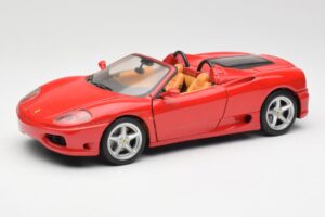 Ferrari 360 Spider Punane Hot Wheels 1:18 FER129 Metall