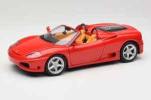 Ferrari 360 Spider Punane Hot Wheels 1:18 27774-M1 Metall
