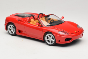 Ferrari 360 Spider Punane Hot Wheels 1:18 27774-M1 Metall - pilt 6/8
