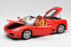 Ferrari 360 Spider Punane Hot Wheels 1:18 57310 Metall - pilt 2/8