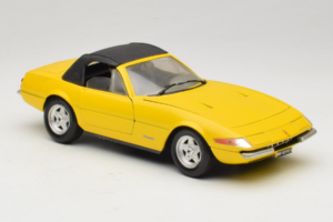 Ferrari 365 GTS/4 Daytona Kabriolett Kollane Techno Giodi 1:18 740028 Metall - pilt 6/8